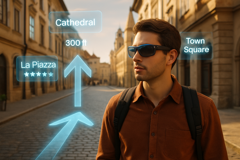 How AR Glasses Will Replace Traditional Travel Guides and Maps